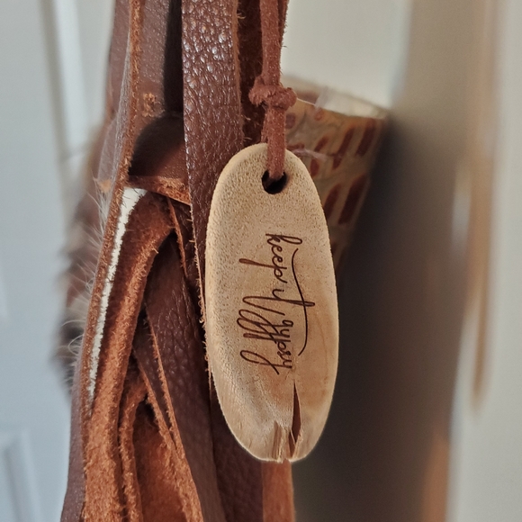 Keep It Gypsy cowhide fringe purse - Picture 6 of 13